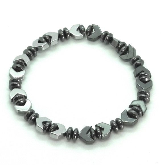 Stone Beaded Bracelet #BBR-186 - Picture 2 of 2